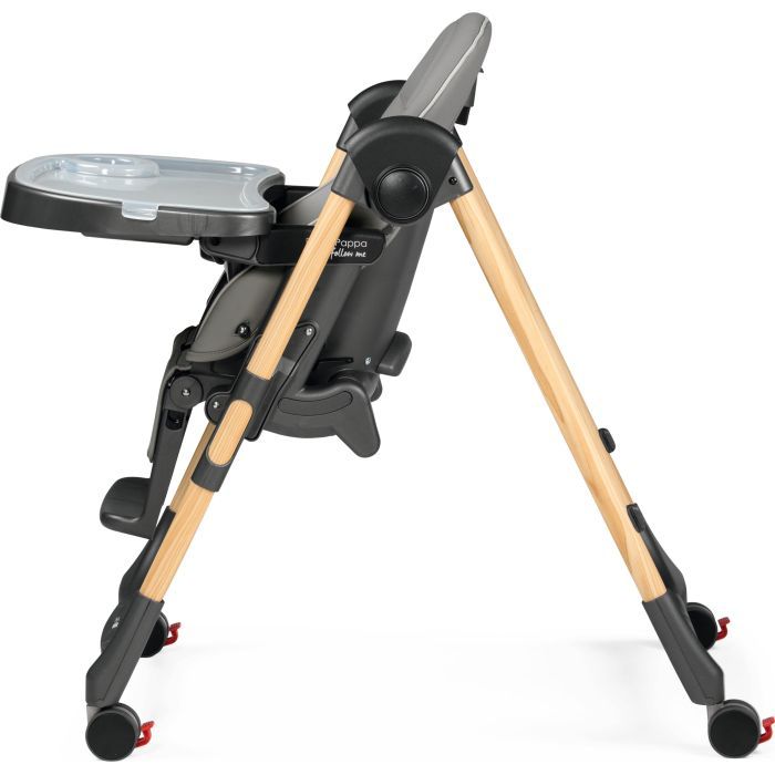 Стілець для годування Peg-Perego Prima Pappa Follow Me Amblance Ice преміум Сірий (IH01000002BL73) зображення 7