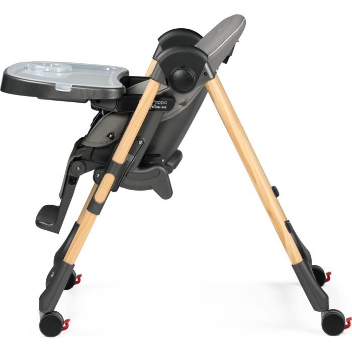 Стілець для годування Peg-Perego Prima Pappa Follow Me Amblance Ice преміум Сірий (IH01000002BL73) зображення 8