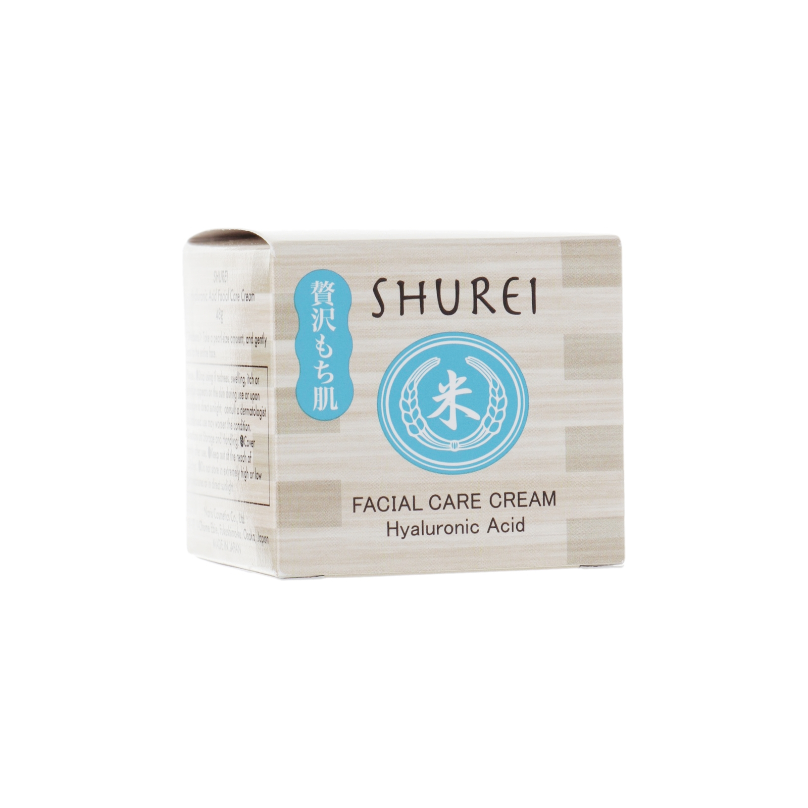 Крем для лица Naris Cosmetics Shurei Facial Care Cream Hyaluronic Acid 48 г (4955814145972) изображение 2