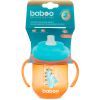 Поильник-непроливайка Baboo с силиконовым носиком, 200 мл, 6+ мес (Sea Life / оранжевая) (8-130) изображение 4