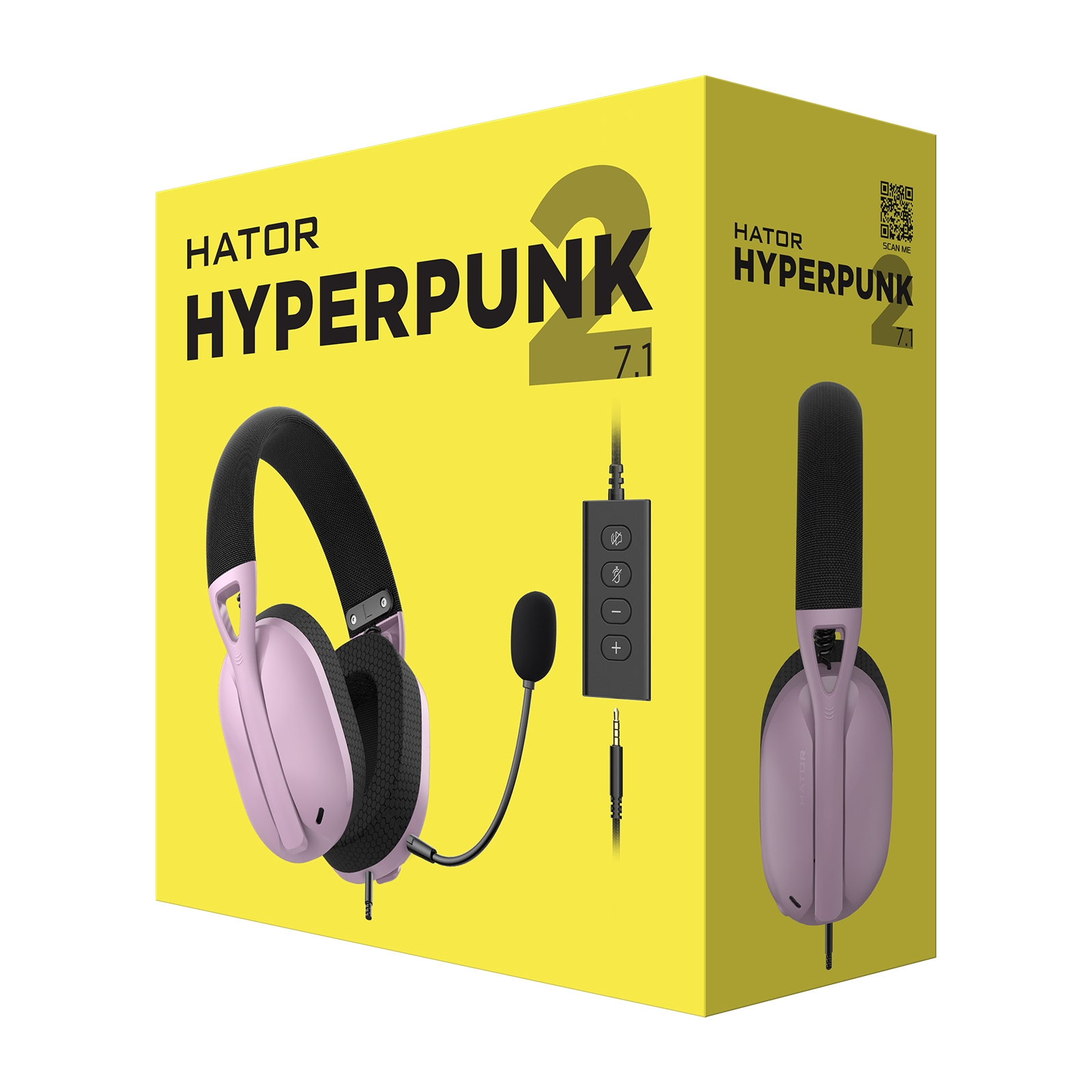 Навушники Hator Hyperpunk 2 USB 7.1 Black (HTA-845) зображення 6