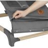 Кресло-качалка Lionelo шезлонг June air grey graphite (LO-JUNE AIR GREY GRAPHITE) изображение 8