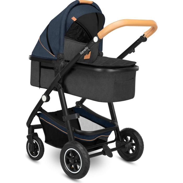 Коляска Lionelo 2 в 1 Amber Blue Navy (LO-AMBER BLUE NAVY (2in1)) изображение 3