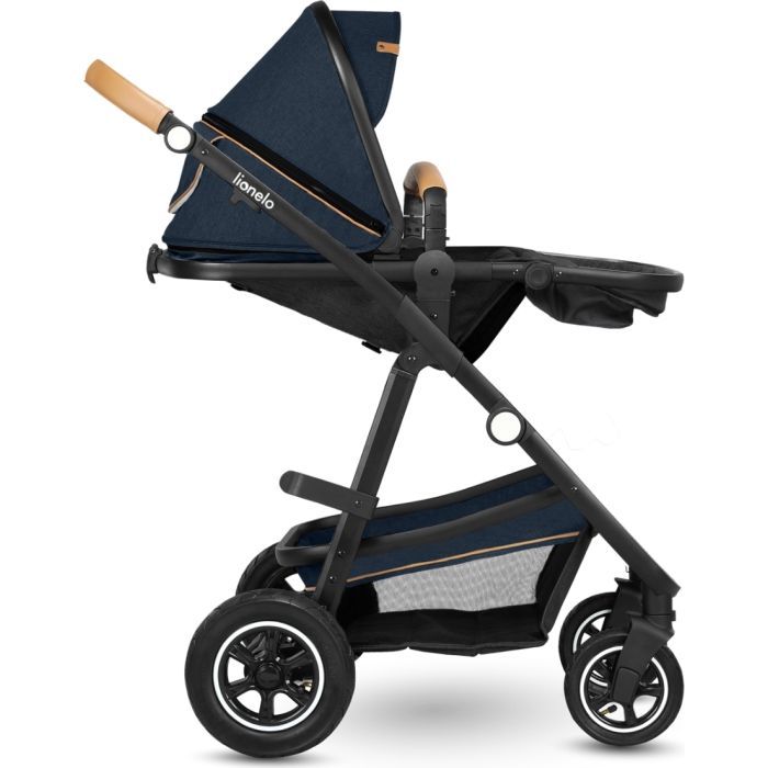 Коляска Lionelo 2 в 1 Amber Blue Navy (LO-AMBER BLUE NAVY (2in1)) изображение 5