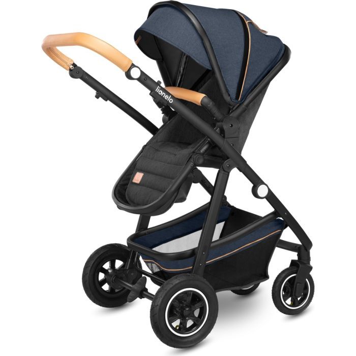 Коляска Lionelo 2 в 1 Amber Blue Navy (LO-AMBER BLUE NAVY (2in1)) изображение 6