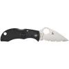 Нож Spyderco Manbug Lightweight Leaf Serrated Black (MBKLFS) изображение 2 Нож Spyderco Manbug Lightweight Leaf Serrated Black (MBKLFS) изображение 2