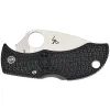 Нож Spyderco Manbug Lightweight Leaf Serrated Black (MBKLFS) изображение 4 Нож Spyderco Manbug Lightweight Leaf Serrated Black (MBKLFS) изображение 4