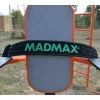 Атлетический пояс MadMax MFB-301 Suede Single Prong шкіряний Black/Green XXL (MFB-301_XXL) изображение 10