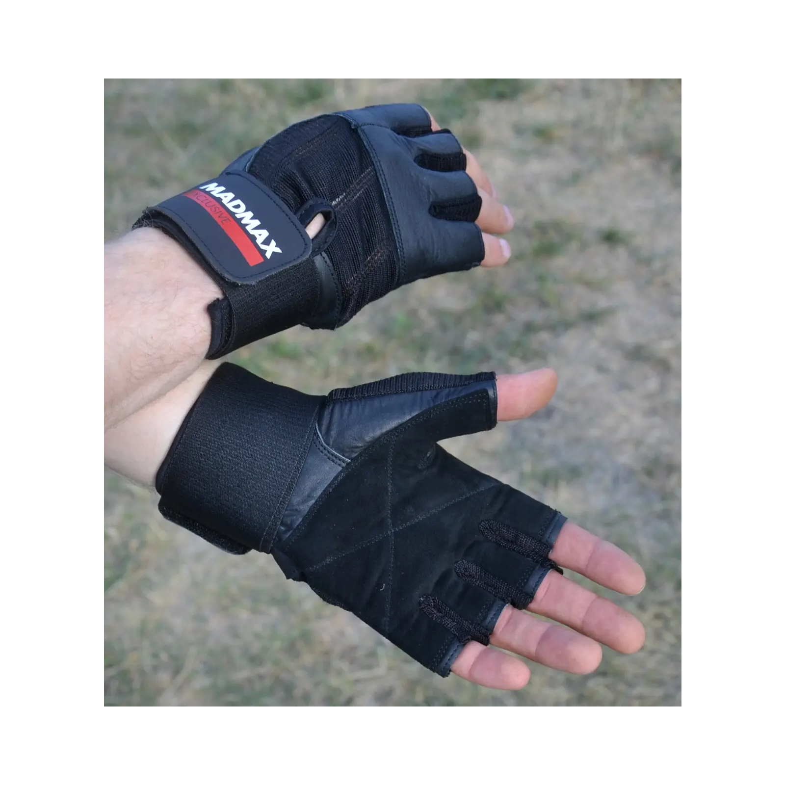 Перчатки для фитнеса MadMax MFG-269 Professional Exclusive Black S (MFG-269-Black_S) изображение 7