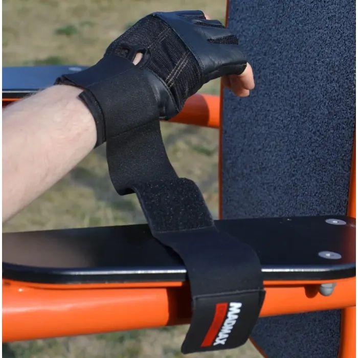 Перчатки для фитнеса MadMax MFG-269 Professional Exclusive Black S (MFG-269-Black_S) изображение 8