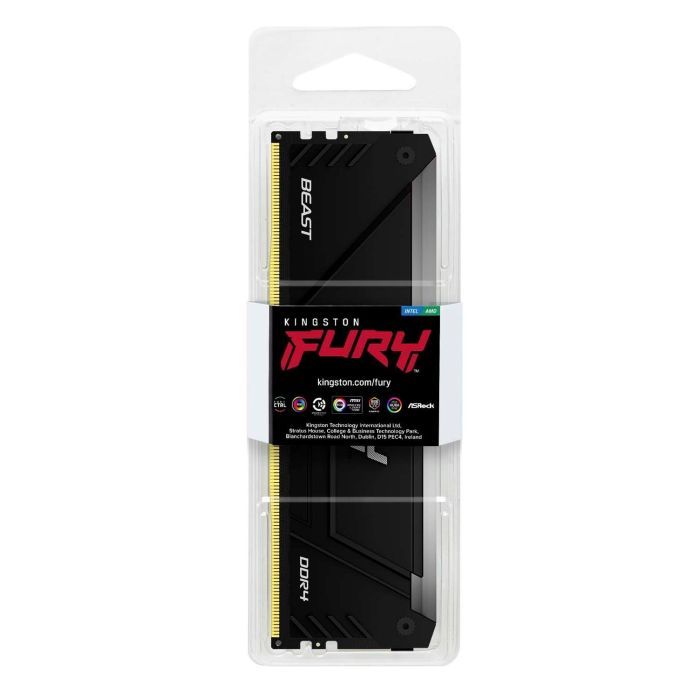 Модуль памяти для компьютера DDR4 16GB 3200 MHz Beast RGB Kingston Fury (ex.HyperX) (KF432C16BB12A/16) изображение 4