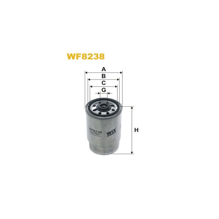 Фильтр топливный Wixfiltron WF8238