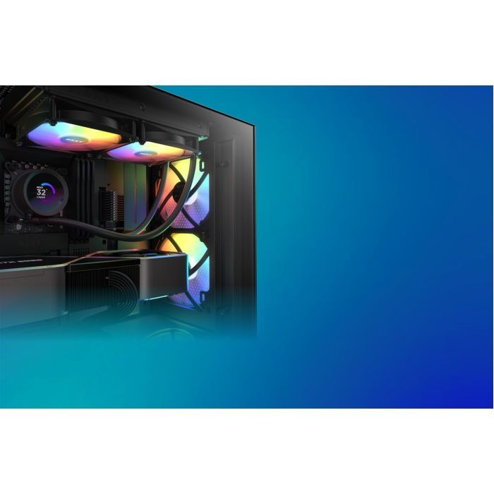 Кулер до корпусу NZXT F120RGB Core - 120mm - Hub-mounted RGB F (RF-C12SF-B1) зображення 7