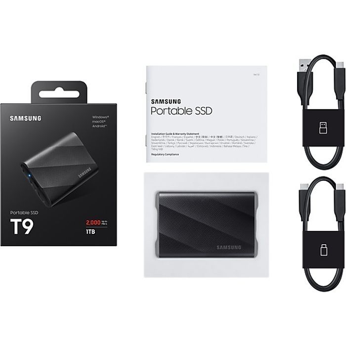 Накопитель SSD USB 3.2 2TB T9 Samsung (MU-PG2T0B/EU) изображение 12