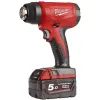Строительный фен Milwaukee M18 BHG-502C 2x5Ah, кейс (4933459772)