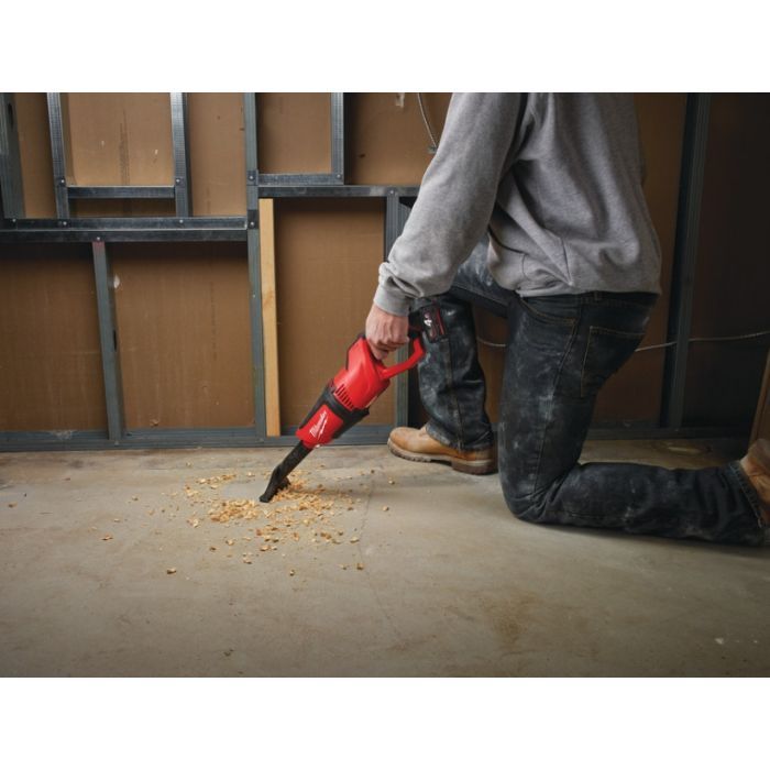 Пилосос будівельний Milwaukee M12 HV-0 (без АКБ та ЗП) (4933448390) зображення 10
