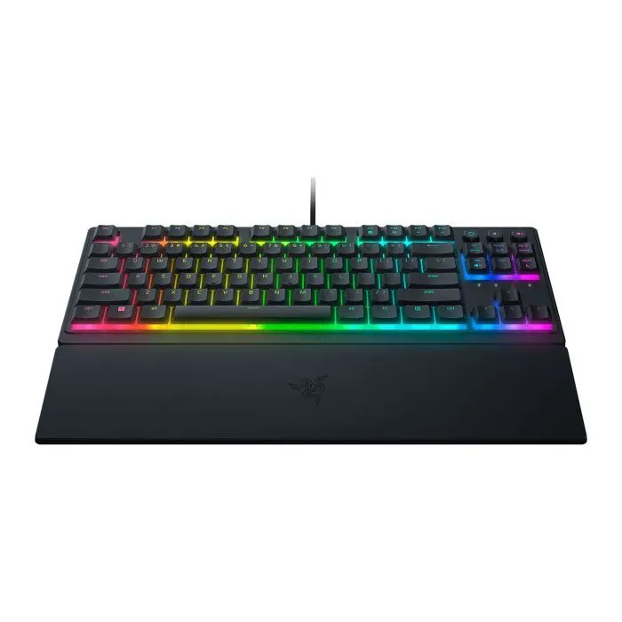 Клавіатура Razer Ornata V3 TKL RGB 84key Mecha-Membrane Switch USB UA Black (RZ03-04881800-R371) зображення 2