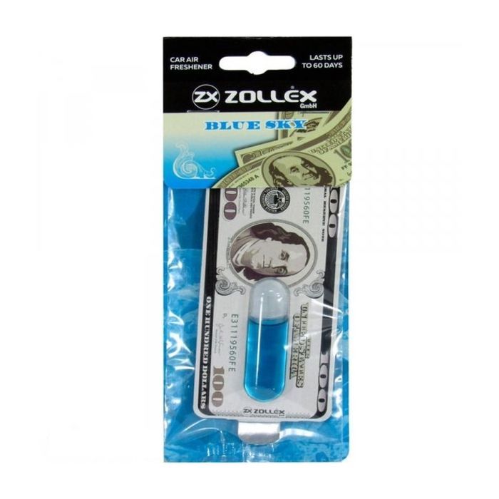 Ароматизатор для автомобіля Zollex Dollar Blue sky (3929852)