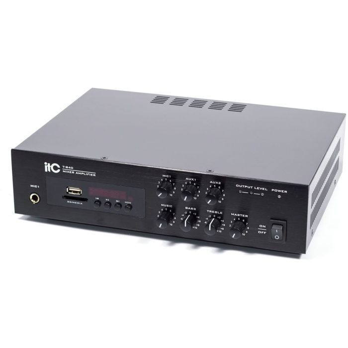 Усилитель ITC 40 Вт з USB/SD (T-B40) изображение 2