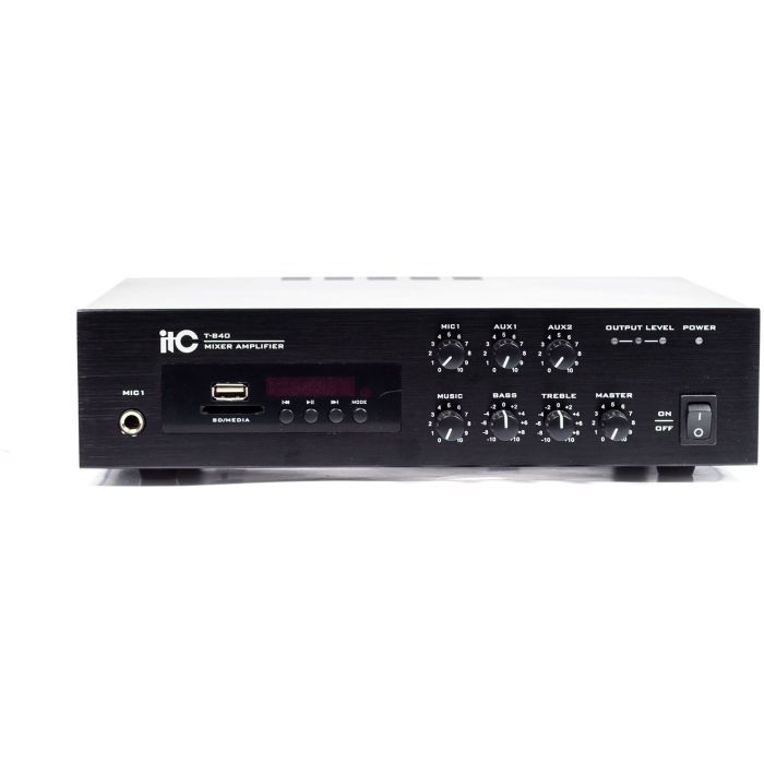 Усилитель ITC 40 Вт з USB/SD (T-B40) изображение 3