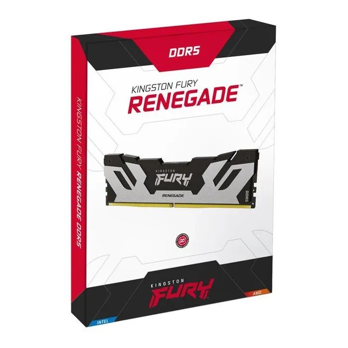 Модуль памяти для компьютера DDR5 48GB 6000 MHz Renegade Silver XMP Kingston Fury (ex.HyperX) (KF560C32RS-48) изображение 7