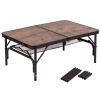 Туристический стол Bo-Camp Decatur 90 x 60 cm Коричневий (1404200) изображение 3