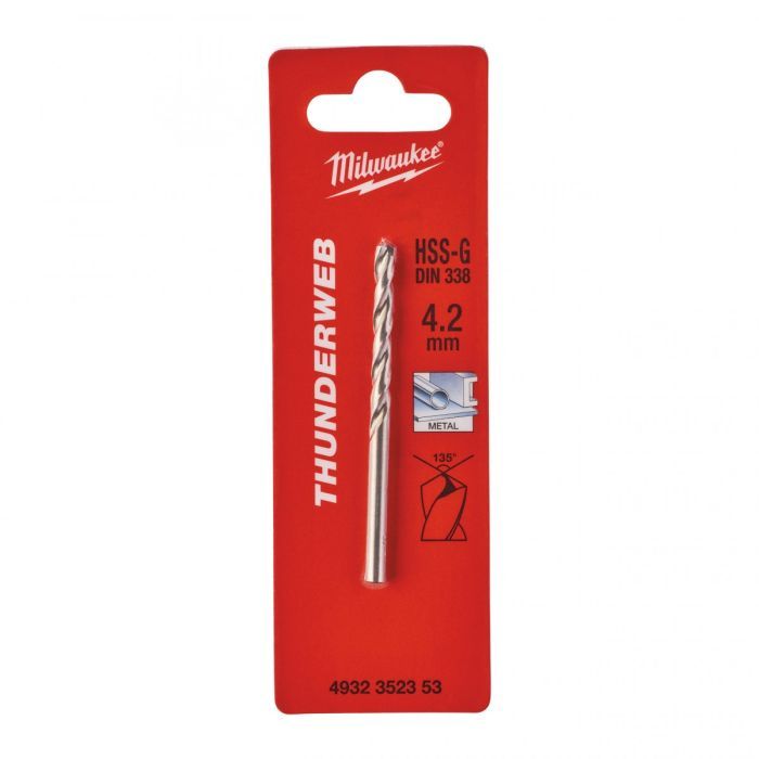 Свердло Milwaukee по металу THUNDERWEB HSS-G DIN338, 11,0 x 142 мм (4932352369) зображення 3