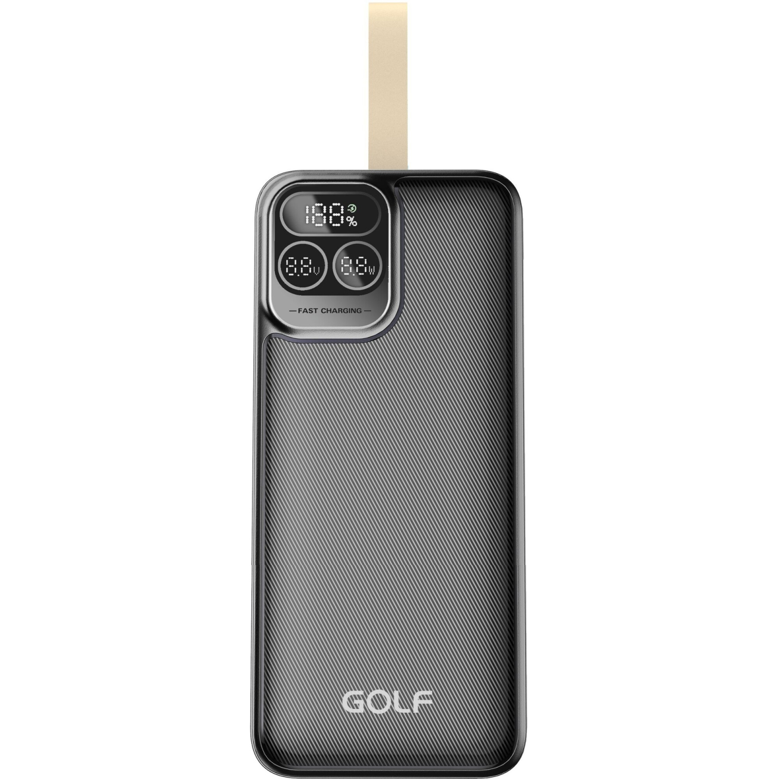Батарея универсальная Golf P54 40000mah (PD20W+QC22.5W) Black (964380)