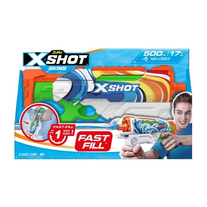 Іграшкова зброя Zuru X -Shot Водний бластер Fast FIill Sins HYPERLOAD Malibu (11854B) зображення 3