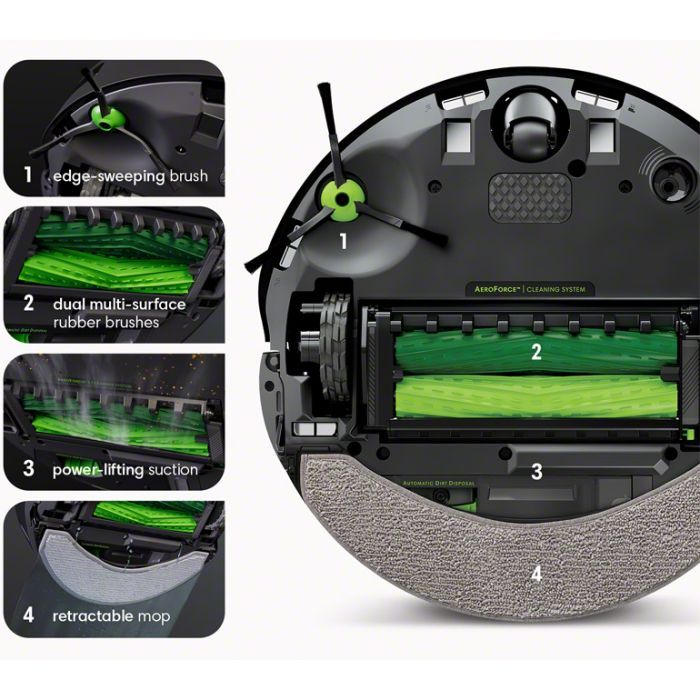 Пылесос iRobot Roomba Combo J7 (c715840) изображение 5