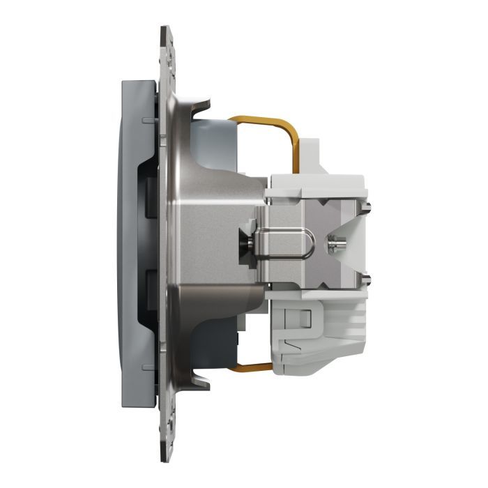 Розетка Schneider Electric ASFORA со штор. антрацит (EPH2900271) изображение 4