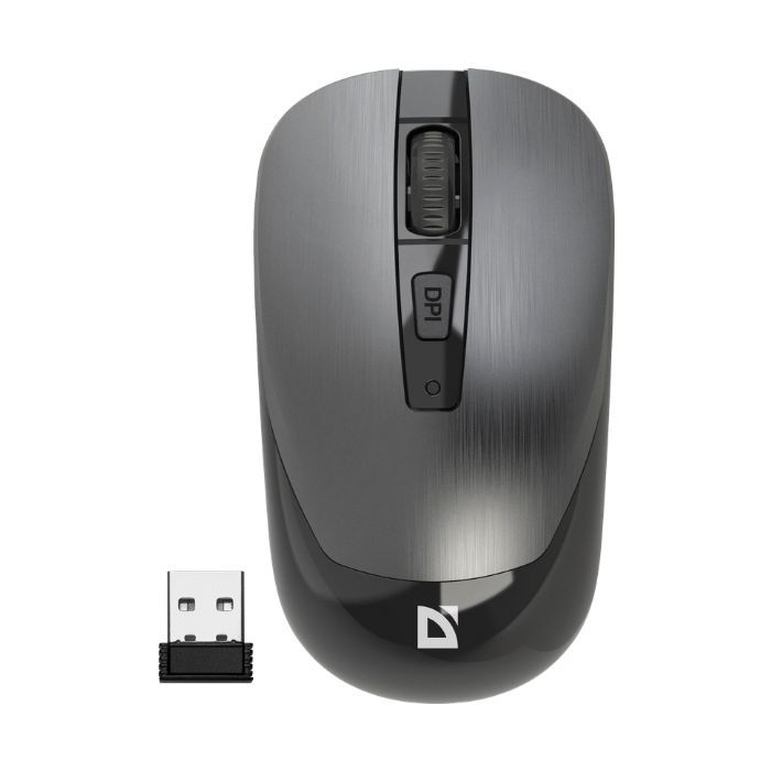 Мышка Defender Wave MM-995 Silent Wireless Black (52995)