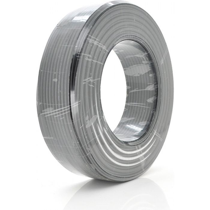 Кабель телевизионный Ritar RG59U 50 Ом 0,80мм.CCA, 64x0.12m CCA, black, 100м (RT-B100-RG58U-64W 8CCA)