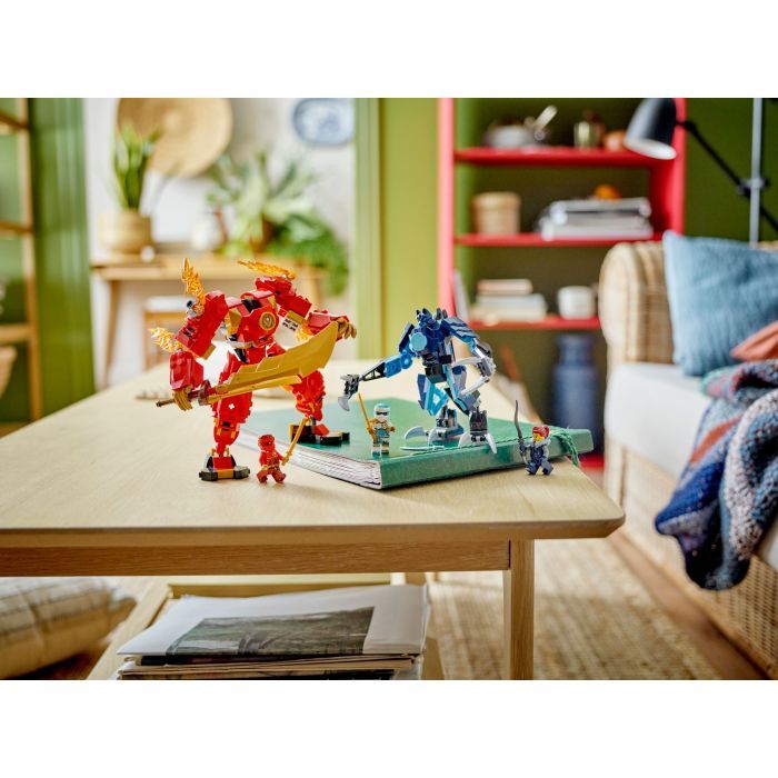 Конструктор LEGO NINJAGO Робот огненной стихии Кая 322 деталей (71808) изображение 8