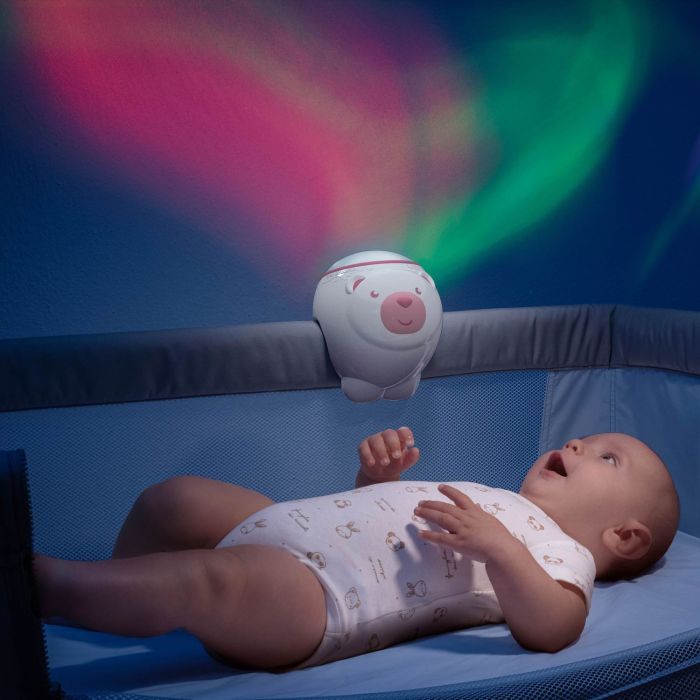 Нічник Chicco проектор First Dreams Полярне ведмежа Рожевий (11558.10) зображення 7