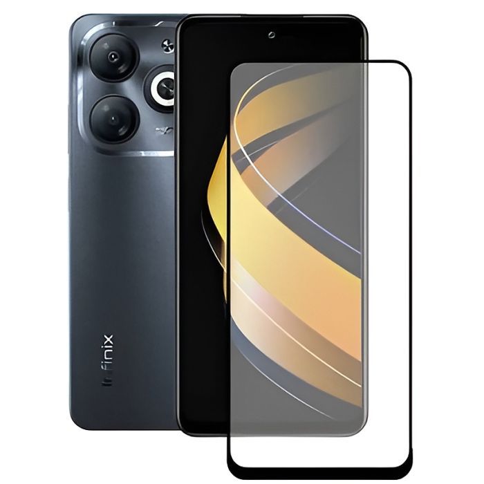 Стекло защитное BeCover Infinix Smart 8 (X6525) Black (710482) изображение 2