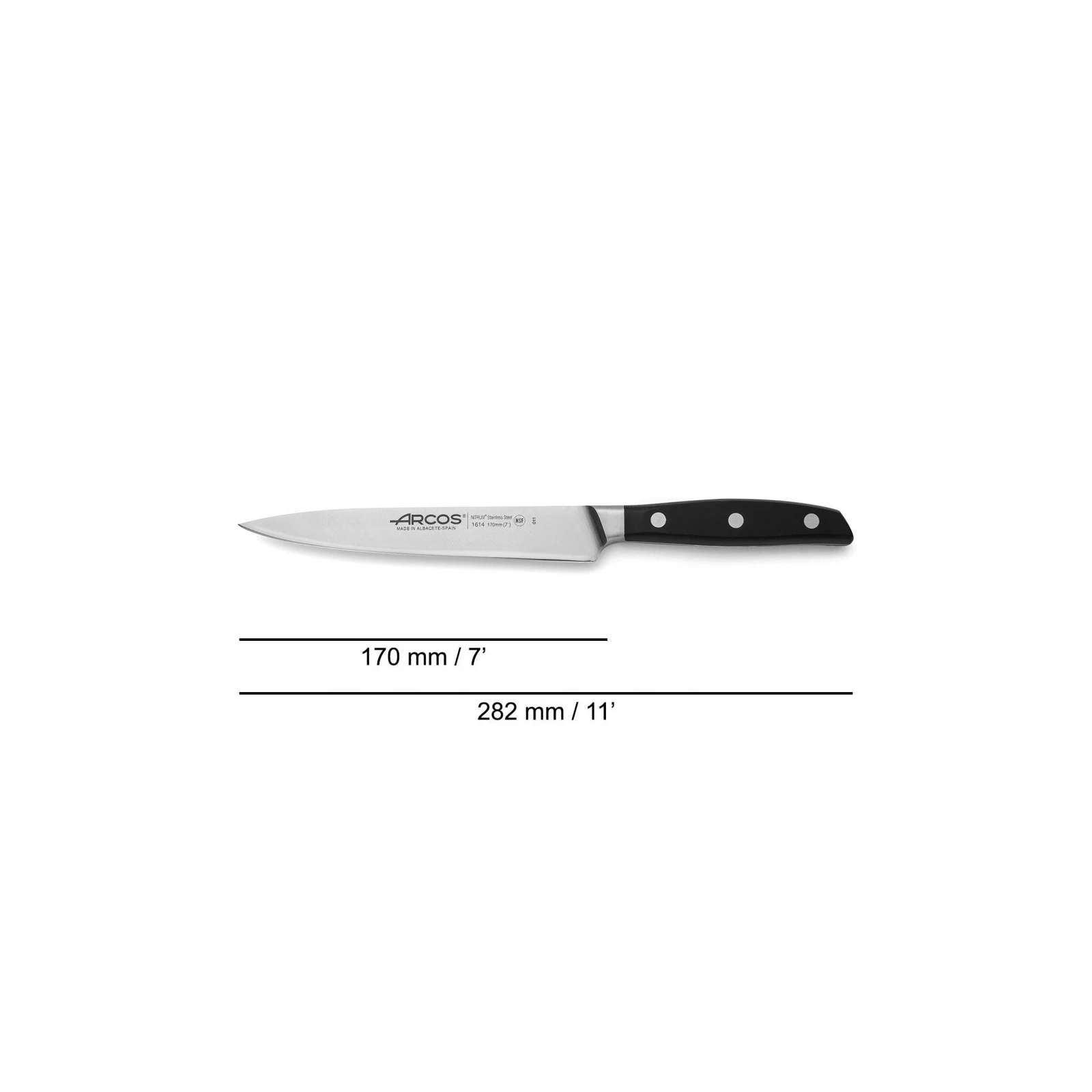 Кухонный нож Arcos Manhattan філейний 170 мм (161400) изображение 2