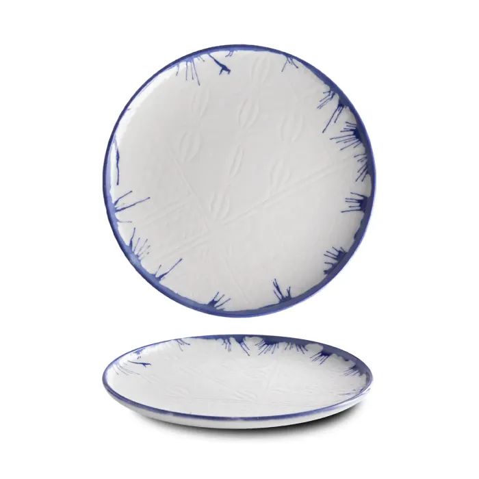 Тарілка G.Benedikt Optimo Mosaic Bold Blue Rim 20 см (OPT2120-K0052)