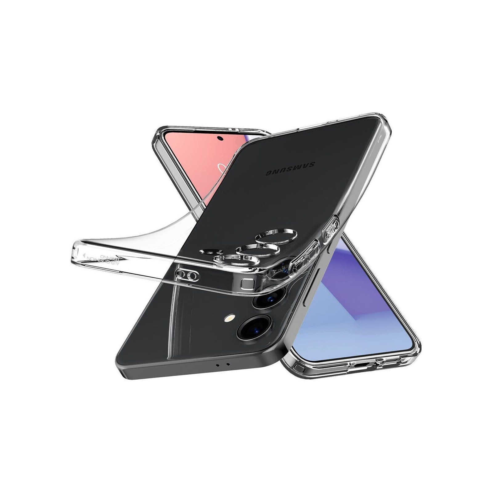 Чохол до мобільного телефона Spigen Samsung Galaxy S24 Liquid Crystal Crystal Clear (ACS07343) зображення 5