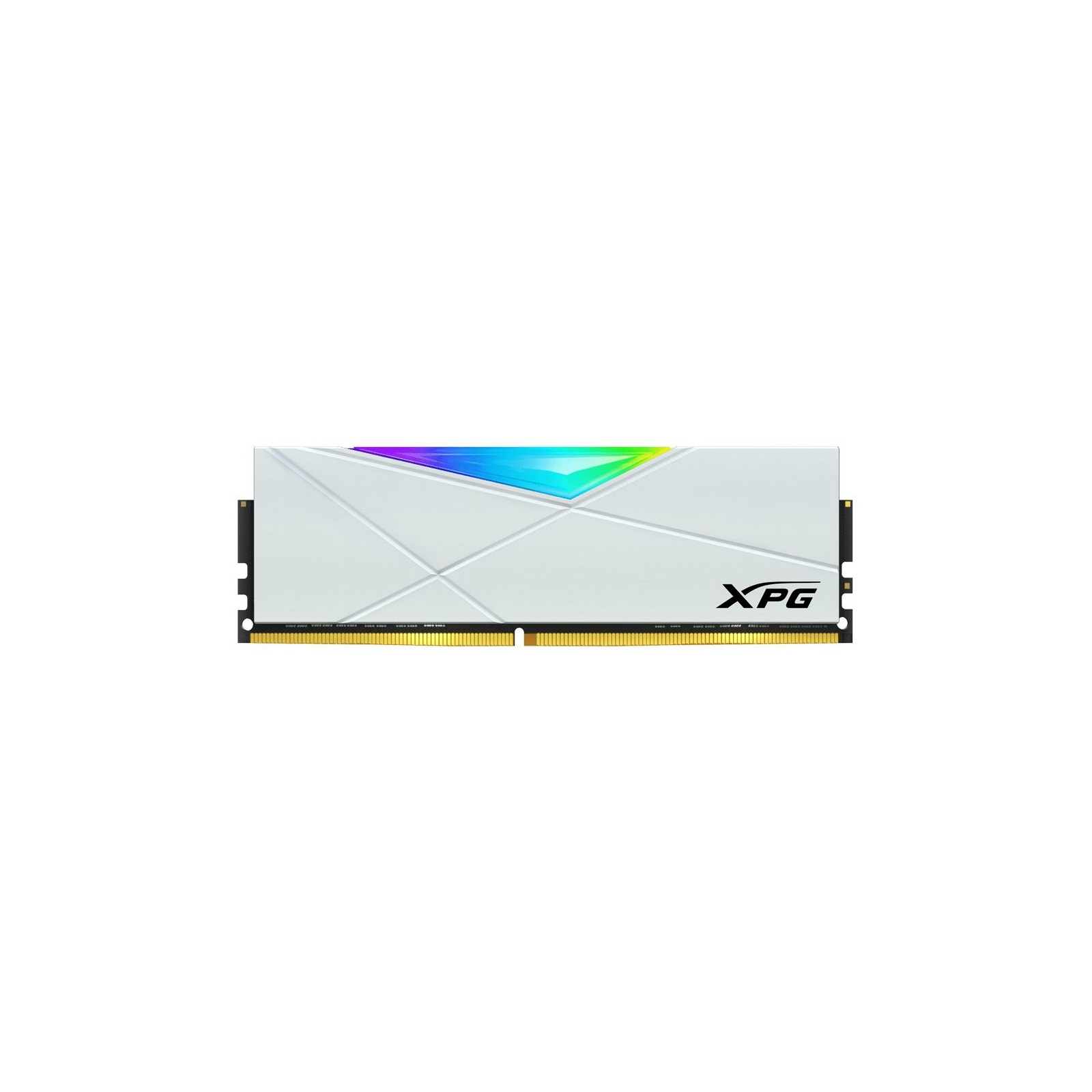 Модуль памяти для компьютера DDR4 8GB 3600 MHz XPG Spectrix D50 RGB White ADATA (AX4U36008G18I-SW50)