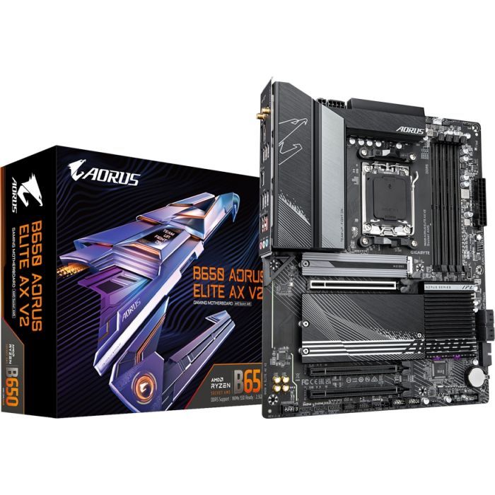 Материнская плата GIGABYTE B650 AORUS ELITE AX V2 (B650 A ELITE AX V2) изображение 4