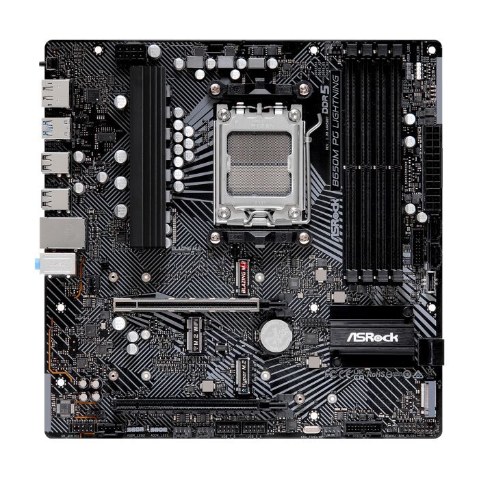 Материнская плата ASRock B650M PG LIGHTNING изображение 2