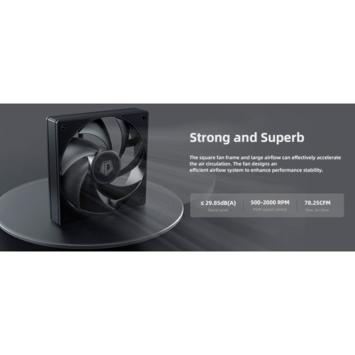 Кулер для корпуса ID-Cooling AF-125-K TRIO изображение 10