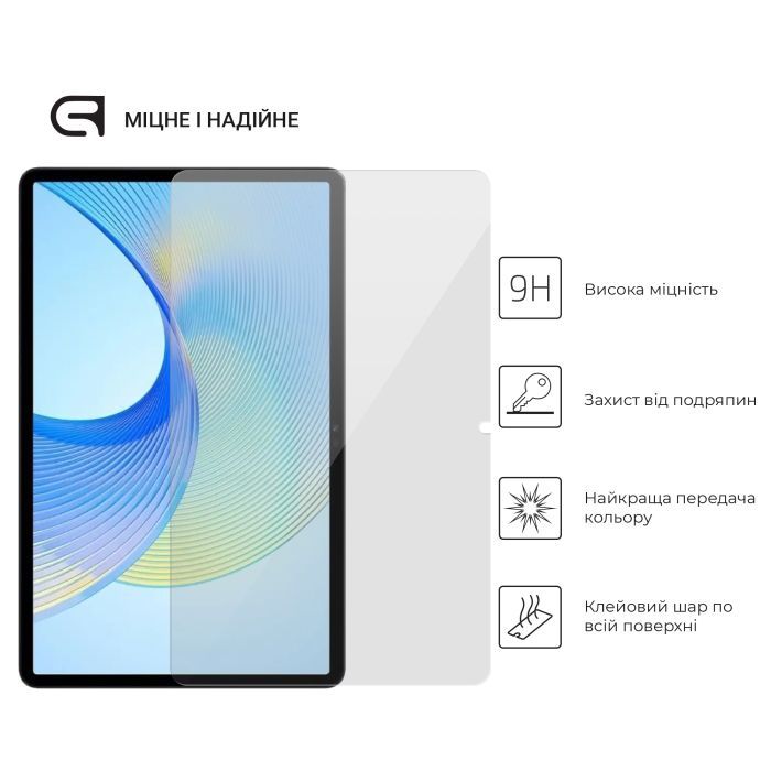 Стекло защитное Armorstandart Glass.CR Honor Pad X9 Clear (ARM74052) изображение 2