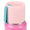 Поильник-непроливайка Yes Термос Fusion с чашкой, 420 мл, розовый (708208) изображение 6