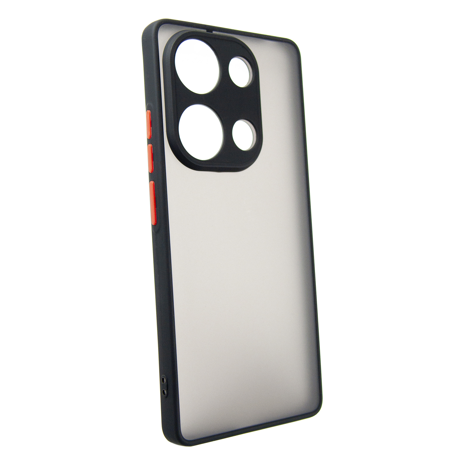 Чехол для мобильного телефона Dengos Matte Xiaomi Redmi Note 13 Pro 4G (black) (DG-TPU-MATT-141) изображение 2