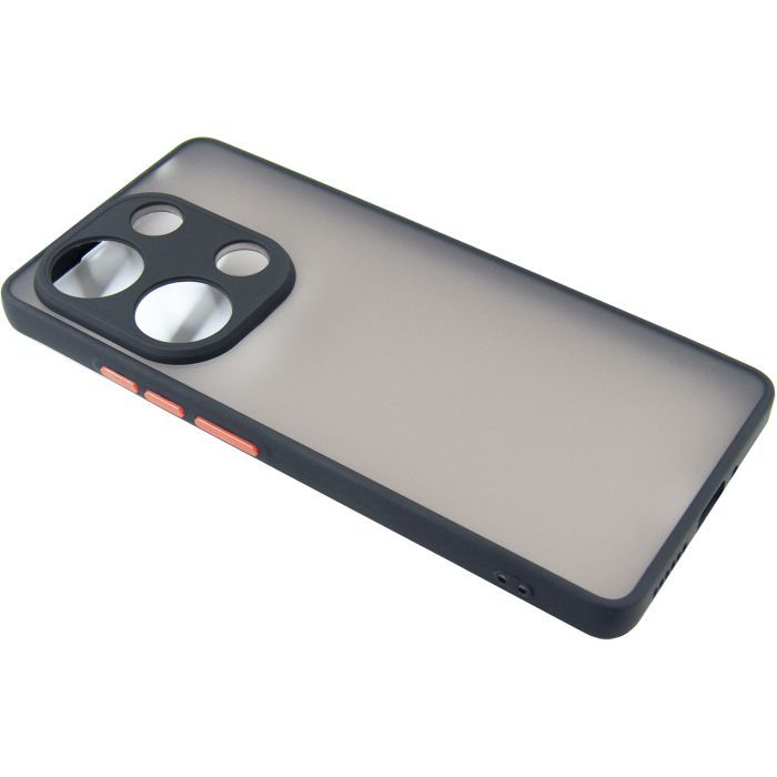Чехол для мобильного телефона Dengos Matte Xiaomi Redmi Note 13 Pro 4G (black) (DG-TPU-MATT-141) изображение 3
