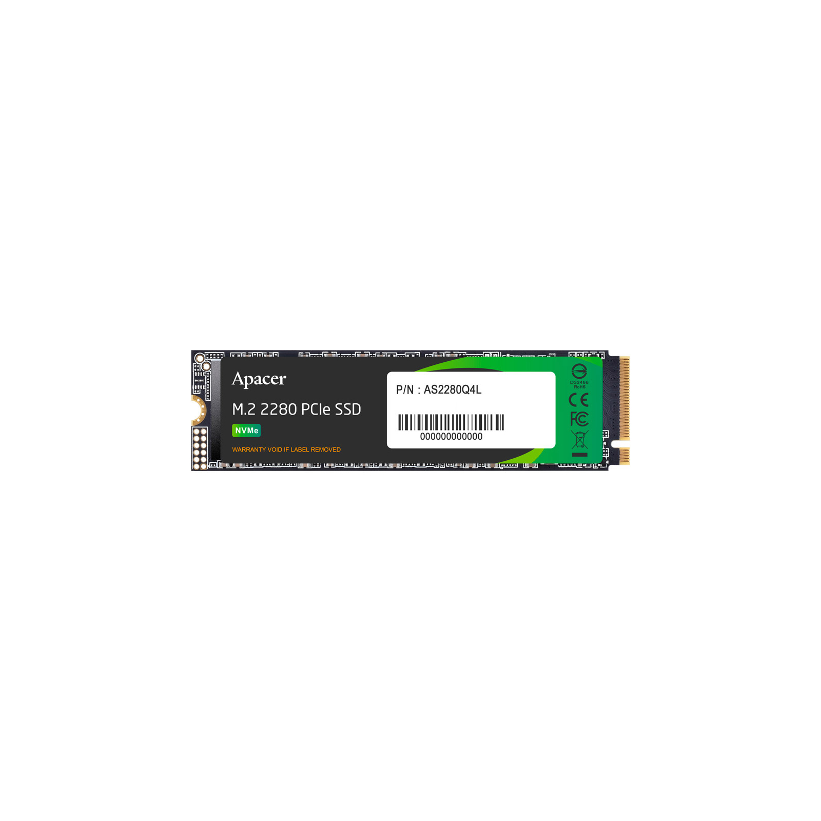 Накопитель SSD M.2 2280 512GB Apacer (AP512GAS2280Q4X-1)
