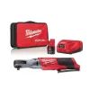 Гайковерт Milwaukee угловой 3/8" M12 FIR38-201B, 75Нм, 2Ah (4933459798)