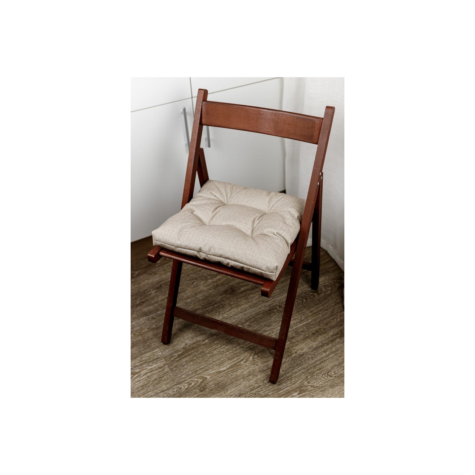 Подушка на стул Прованс FIESTA Серая 40х40см (33514) изображение 2